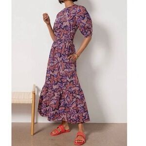 Evereve noelle open back maxi dress